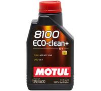 1Lt Motul Eco-Clean+ Motoröl 5W30 Acea C1 100% Synthetisch Ford Jaguar Mazda
