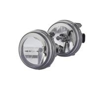 HELLA 1N0 009 295-801 FF/Halogen-Nebelscheinwerfersatz - Dynaview Evo2 - 12V - rund - Einbau - glasklare Streuscheibe - Lichtscheibenfarbe: transparent - links/rechts - Set - Menge: 2
