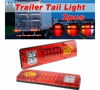 1Paar 12V LED Anhänger Rücklicht PKW LKW Anhänger Rückleuchten Beleuchtung SET