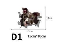 1PC 3D Katze Hund Aufkleber Süß DIY Auto Van Fenster Fahrzeug Body Laptop Dekor