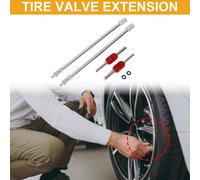 1Set Reifenventilverlängerung 180mm Universal 180° für alle Fahrzeuge