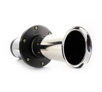 1x 110dB Vintage Chrom Horn 12V Trompete Hupe LKW Auto Lastwagen Bus SUV Van
