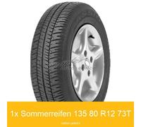 1x 135/80 R12 73T Debica Passio XL Sommerreifen | 13879