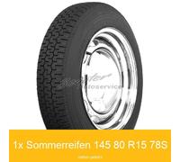 1x 145/80 R15 78S Sommerreifen Michelin XZX | 80727