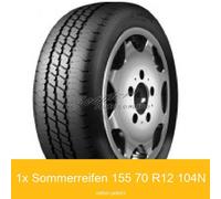 1x 155/70 R12 104N Sommerreifen Nankang TR 10 | 11553