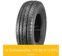 1x 175/80 R13 97Q Hankook Radial RA-08 Sommerreifen | 23435