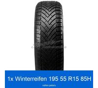 1x 195/55 R15 85H Vredestein WinTrac 3PMSF Winterreifen | 28810