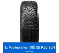 1x 195/55 R20 95H Firestone WinterHawk 4 3PMSF XL Winterreifen | 50711