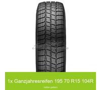 1x 195/70 R15 104R Ganzjahresreifen Apollo Altrust All Season 3PMSF | 42971