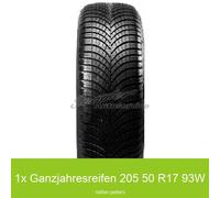 1x 205/50 R17 93W Allwetterreifen Goodyear Vector 4-Seasons G-3 3PMSF XL | 92709