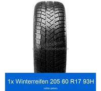 1x 205/60 R17 93H Winterreifen Vredestein WinTrac Pro 3PMSF | 29384