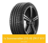 1x 215/45 R17 91Y Michelin Pilot Sport 5 XL Sommerreifen | 37430