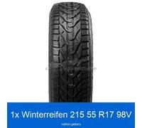 1x 215/55 R17 98V Winterreifen Kormoran Snow 3PMSF XL | 39717