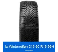 1x 215/60 R16 99H Laufenn i Fit Plus LW-31 3PMSF XL Winterreifen | 51557