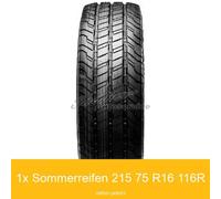 1x 215/75 R16 116R Sommerreifen Continental VanContact 100 | 27692