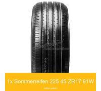 1x 225/45 R17 91W Yokohama Advan Sport V-105 MO Sommerreifen | 47369