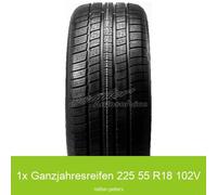 1x 225/55 R18 102V Radar Dimax 4 Season 3PMSF XL Ganzjahresreifen | 40819