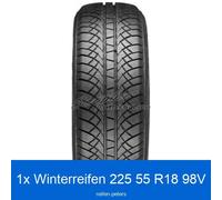 1x 225/55 R18 98V Fortuna Winter SUV 2 3PMSF Winterreifen | 55343
