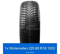 1x 225/60 R16 102V Winterreifen Nexen WinGuard Sport 2 WU-7 3PMSF XL | 95256