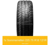 1x 225/75 R16 121R Continental VanContact 200 Sommerreifen | 88467