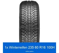 1x 235/60 R16 100H Winterreifen Fortuna Winter SUV 2 3PMSF | 7734