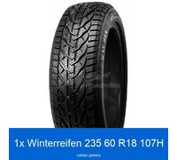 1x 235/60 R18 107H Winterreifen Riken SUV Snow 3PMSF XL | 16505