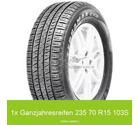 1x 235/70 R15 103S Ganzjahresreifen Sailun TerraMax A/T 3PMSF OWL | 26411