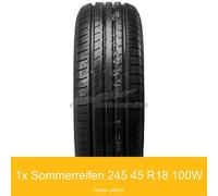1x 245/45 R18 100W Yokohama BluEarth GT AE-51 Sommerreifen | 49436