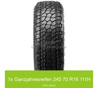 1x 245/70 R16 111H Allwetterreifen Radar Renegade AT 5 3PMSF XL | 33949