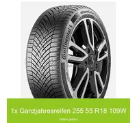 1x 255/55 R18 109W Continental AllSeasonContact 2 EVc XL Allwetterreifen | 59893