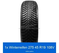 1x 275/45 R19 108V Falken EuroWinter HS-01 SUV 3PMSF XL Winterreifen | 86289