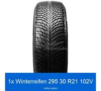 1x 295/30 R21 102V Winterreifen Michelin Pilot Alpin 5 3PMSF NA0 XL | 46348