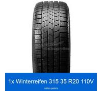 1x 315/35 R20 110V Winterreifen Pirelli Scorpion Ice+Snow RunFlat XL | 6519