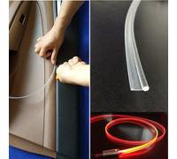 1x 5m 3mm Glasfaser Lichtkabel aus PMMA für LED Auto-Beleuchtung sofort nutzbar