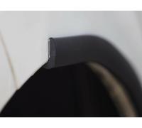 1x Universal Kotflügelverbreiterung 6mm 2m lang passend für Ford Ranger Gummi