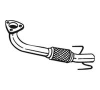 BOSAL 751-379 Abgasrohr für OPEL