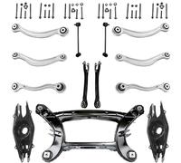 1x Achsträger Querlenker Schrauben Satz Koppelstange Hinterachse für Mercedes-Benz für CLS GLK C-Klasse E-Klasse