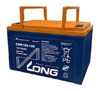 1x AGM 12V 100Ah Blei-Akku Kung Long CWP100-12N deep cycle zyklenfest Solar Anwendung Design Life 10-12 Jahre