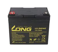 1x AGM 12V / 36Ah Blei-Akku - U1-36NE zyklenfest, kompatibel MP36-12C REC36-12I 12LCP-36 34Ah 35Ah 38Ah