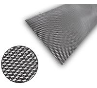 1x ALU GITTER RENNGITTER WABENGITTER RACEGITTER 8x3.5mm 100x40cm SCHWARZ