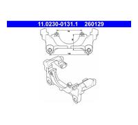 Halter, Bremssattel ATE 11.0230-0131.1