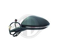 Außenspiegel Spiegel links genarbt mit Blinklicht für VW Golf VII 5G1 BQ1