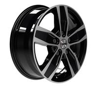AUTEC TYP Q - QUANTRO 5L schwarz poliert 6.5Jx16 5x118 ET66