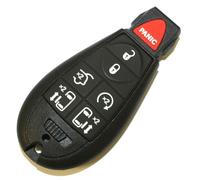 1x Auto Fernbedienung Funkschlüssel Leergehäuse 6Tasten+Panic für Chrysler Dodge