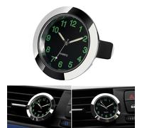 1X Auto Lüftungsgitter Clips Uhr Leuchtend Armaturenbrett Auto Car Quarz Analog