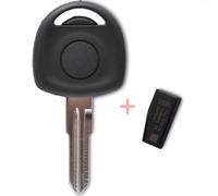 1x Auto Start Schlüssel Rohling HU46 + ID40 Transponder für Opel Vectra Zafira