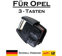 1x Autoschlüssel Gehäuse für Opel - Ersatz 3 Tasten PKW Fernbedienung KS12A