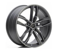Avus Racing AF16 matt anthracite polished 8.5x20" ET20 LK5 112 ML 66.6 Alufel...