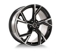 AVUS RACING AF20 black polished 8.0Jx18 5x112 ET35