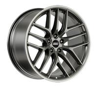 BBS Alufelge CC-R Einteilig Platinum Seidenmatt 8,5x19 ET44 5x112 Wintertauglich